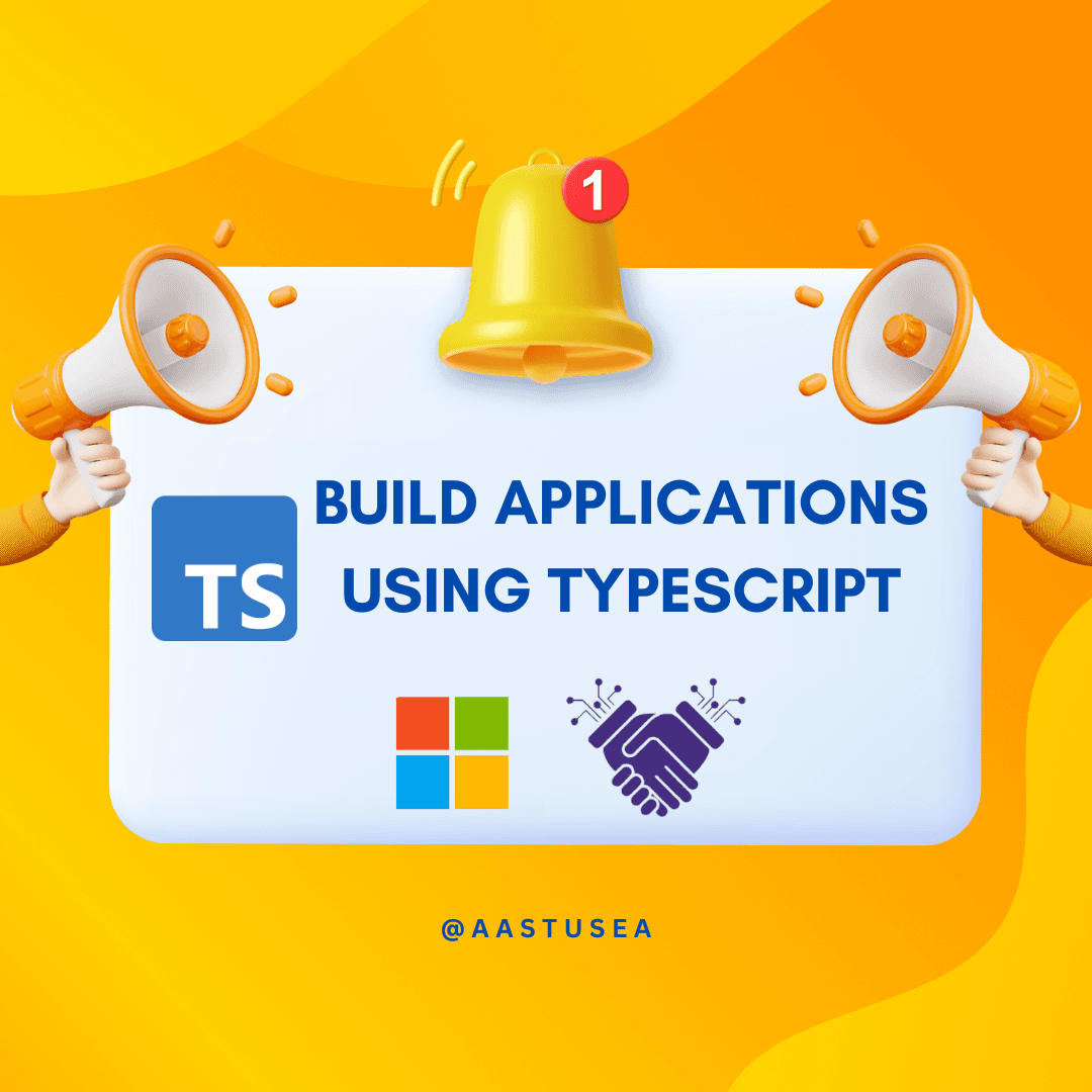 Build applications using TypeScript course image