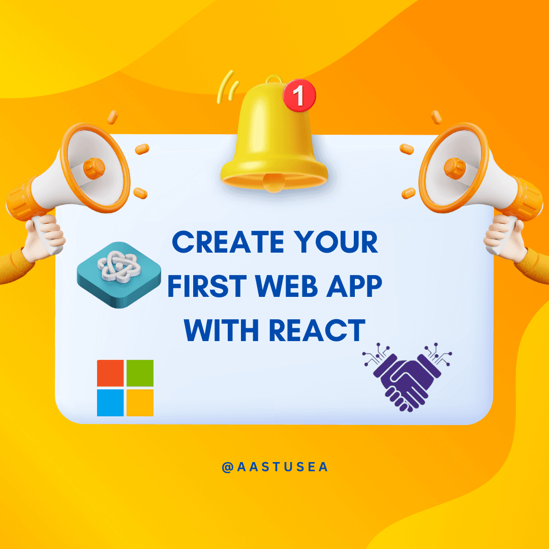 Creating your first web apps with React course image